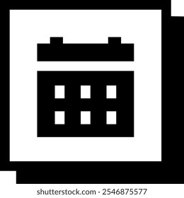 Diseño de iones de Vector blanco y negro 