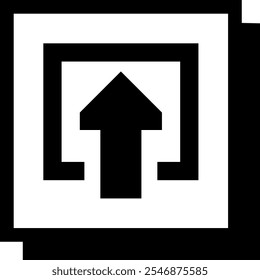 Projeto de íons vetoriais em preto e branco 