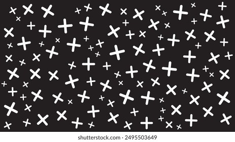 Fondo de patrón geométrico mínimo de Vector blanco y negro