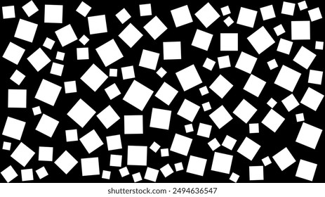 Fondo de patrón de Memphis moderno de Vector blanco y negro