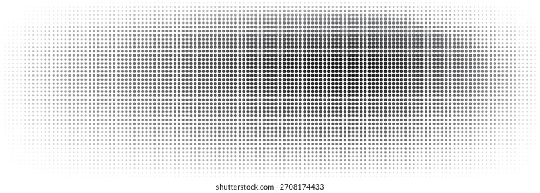 Puntos de Imagen de papel panorámico de Vector blanco y negro. ilustración moderna.
