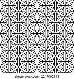 Black and white vector patterns and monochrome designs