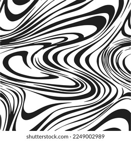 Black and white vector patterns and monochrome designs