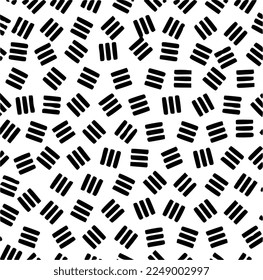 Black and white vector patterns and monochrome designs
