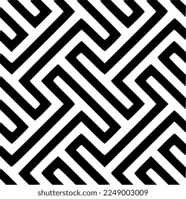 Black and white vector patterns and monochrome designs