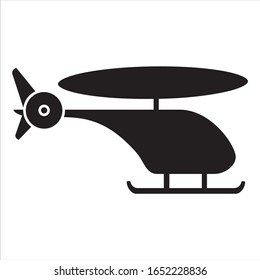 black and white vector plane icon