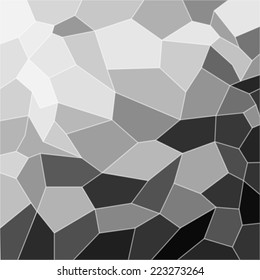 black and white vector poligons texture