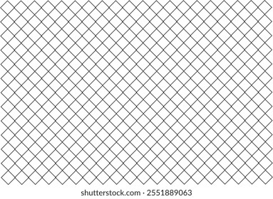Black and white vector seamless pattern with small diamonds , star shapes ,rhombuses .Abstract black and white geometric texture .Simple minimal wide repeat background