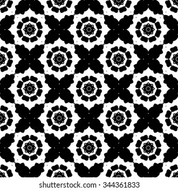 black and white Vector seamless pattern. Seamless background pattern. Modern stylish texture. Repeating geometric.