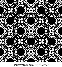 black and white Vector seamless pattern. Seamless background pattern. Modern stylish texture. Repeating geometric.