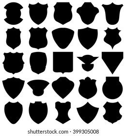 Black and white vector set of sports logos soccer, american football, volleyball, basketball - Eps10 Vector graphics and illustration 