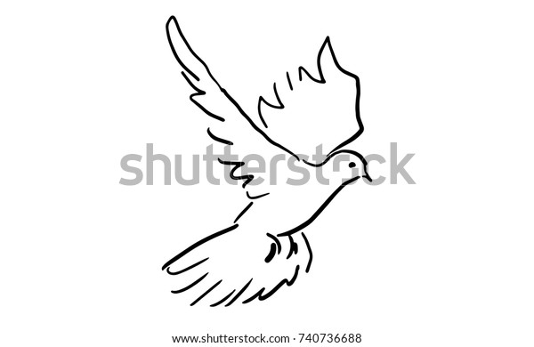 black white vector sketch takeoff pigeon stock vector royalty free 740736688 https www shutterstock com image vector black white vector sketch takeoff pigeon 740736688