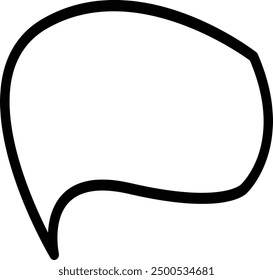  Black and white vector speech bubble set, Hand drawn set of speech bubbles with handwritten for book, card, business, poster design. Vector illustration design for fashion fabrics, textile graphics.