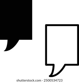  Black and white vector speech bubble set, Hand drawn set of speech bubbles with handwritten for book, card, business, poster design. Vector illustration design for fashion fabrics, textile graphics.