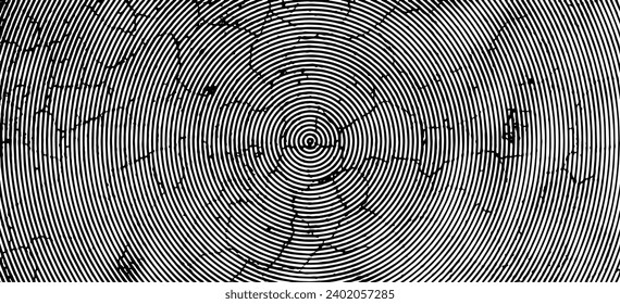 a black and white vector of a spiral pattern, fingerprint effect, grunge, overlay, grungy, spray, grunge background, noise, broken, dark, effect, splashing, black and white, vintage, dirty