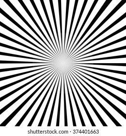 Black and white vector striped abstract background.