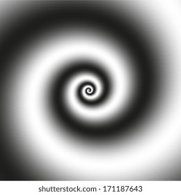 Black and white vector swirl