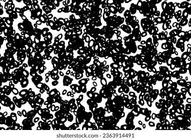Textura vectorial en blanco y negro con discos. Ilustración abstracta moderna con gotas de agua coloridas. Plantilla completamente nueva para su libro de marca.