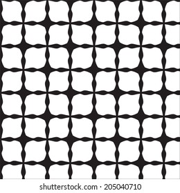 Black and white vector texture or seamless pattern