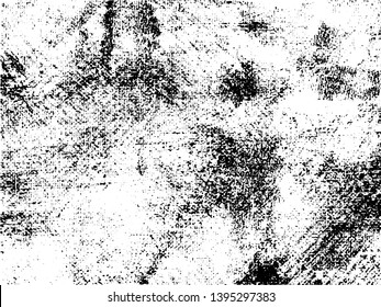 A black and white vector tracing of an abstract painting. The black sections can be selected separately from the white background. Ideal for creating artistic effects.