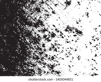 A black and white vector tracing of a crayon rubbing texture. The black sections can be selected separately from the white background. Ideal for creating grungy, artistic textured effects.