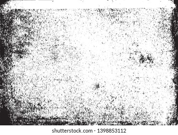 A black and white vector tracing of a grungy lino print. The black sections can be selected separately from the white background. Ideal for creating artistic textured or aged effects.
