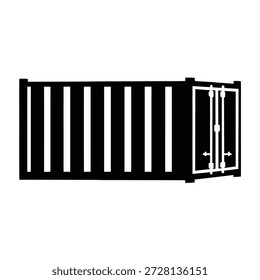 Barras de Vertical en blanco y negro aisladas sobre un fondo transparente
