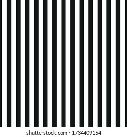 black and white vertical striped seamless pattern