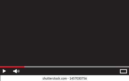 Black and white video screen  