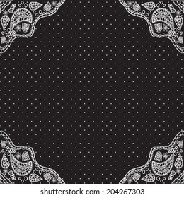 Black and white vintage background