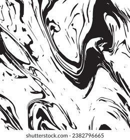 Black and white vintage grunge futuristic background. Suitable to create unique overlay textures with the effect of scratching, breaking, antiquity and old materials