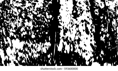 Black and white vintage grunge futuristic background. Suitable to create unique overlay textures with the effect of scratching, breaking, antiquity and old materials.