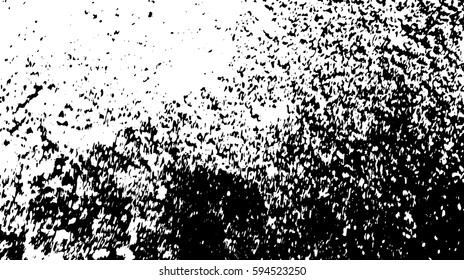 Black and white vintage grunge futuristic background. Suitable to create unique overlay textures with the effect of scratching, breaking, antiquity and old materials.