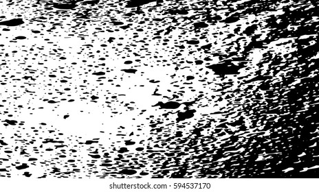 Black and white vintage grunge futuristic background. Suitable to create unique overlay textures with the effect of scratching, breaking, antiquity and old materials.