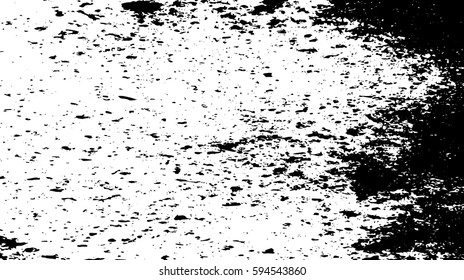 Black and white vintage grunge futuristic background. Suitable to create unique overlay textures with the effect of scratching, breaking, antiquity and old materials.