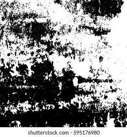 Black and white vintage grunge futuristic background. Suitable to create unique overlay textures with the effect of scratching, breaking, antiquity and old materials.