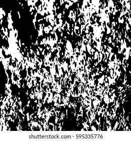 Black and white vintage grunge futuristic background. Suitable to create unique overlay textures with the effect of scratching, breaking, antiquity and old materials.