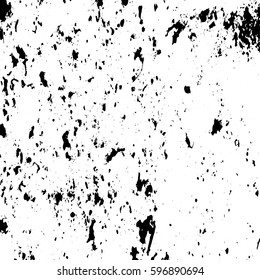 Black and white vintage grunge futuristic background. Suitable to create unique overlay textures with the effect of scratching, breaking, antiquity and old materials.
