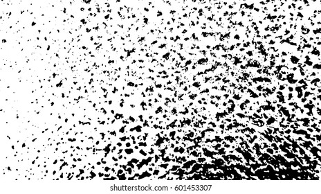 Black and white vintage grunge futuristic background. Suitable to create unique overlay textures with the effect of scratching, breaking, antiquity and old materials.