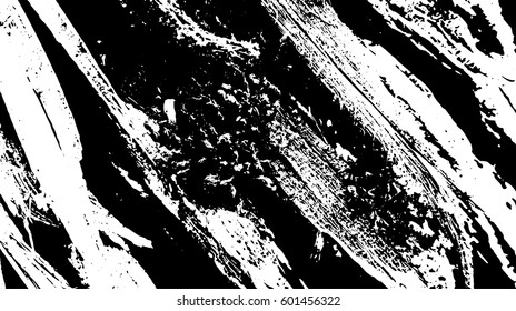 Black and white vintage grunge futuristic background. Suitable to create unique overlay textures with the effect of scratching, breaking, antiquity and old materials.