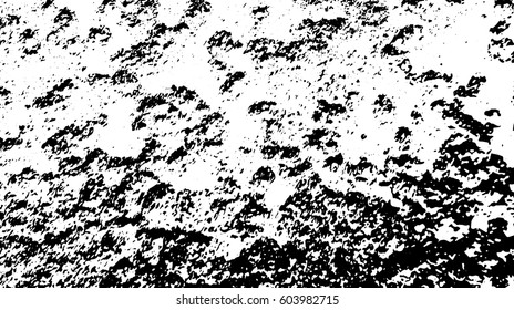 Black and white vintage grunge futuristic background. Suitable to create unique overlay textures with the effect of scratching, breaking, antiquity and old materials.