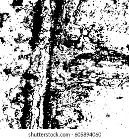 Black and white vintage grunge futuristic background. Suitable to create unique overlay textures with the effect of scratching, breaking, antiquity and old materials.