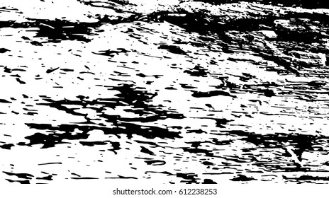 Black and white vintage grunge futuristic background. Suitable to create unique overlay textures with the effect of scratching, breaking, antiquity and old materials.