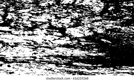 Black and white vintage grunge futuristic background. Suitable to create unique overlay textures with the effect of scratching, breaking, antiquity and old materials.