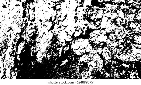 Black and white vintage grunge futuristic background. Suitable to create unique overlay textures with the effect of scratching, breaking, antiquity and old materials.