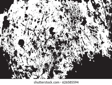 Black and white vintage grunge futuristic background. Suitable to create unique overlay textures with the effect of scratching, breaking, antiquity and old materials.