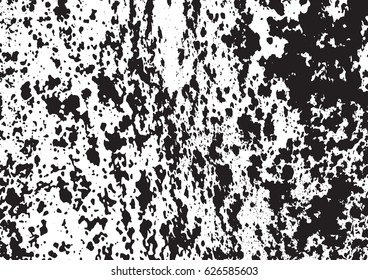 Black and white vintage grunge futuristic background. Suitable to create unique overlay textures with the effect of scratching, breaking, antiquity and old materials.
