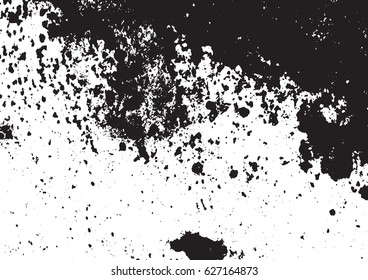 Black and white vintage grunge futuristic background. Suitable to create unique overlay textures with the effect of scratching, breaking, antiquity and old materials.