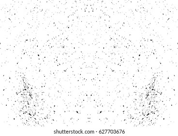 Black and white vintage grunge futuristic background. Suitable to create unique overlay textures with the effect of scratching, breaking, antiquity and old materials. Symmetric vector texture.