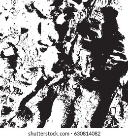Black and white vintage grunge futuristic background. Suitable to create unique overlay textures with the effect of scratching, breaking, antiquity and old materials.